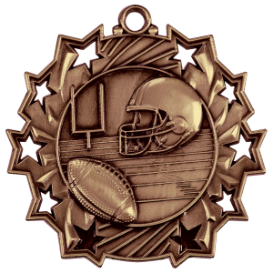 2.25" Football Medal