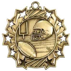 2.25" Football Medal