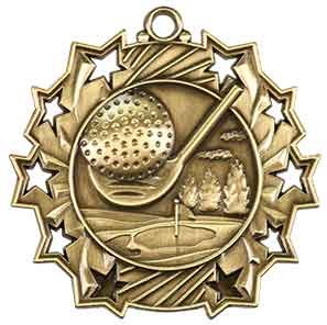 2.25" Golf Medal