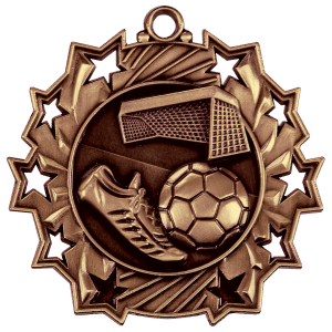2.25" Soccer Medal