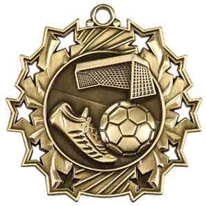 2.25" Soccer Medal