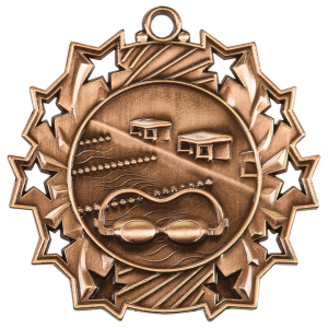 2.25" Swimming Medal