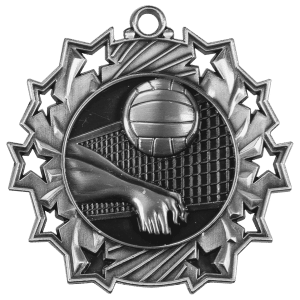 2.25" Volleball Medal