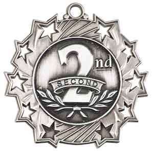 2.25" Second Place Medal