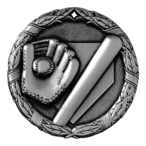 2" Baseball Medal