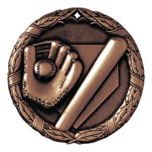 2" Baseball Medal