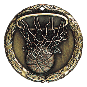 2" Basketball Medal
