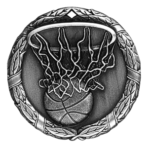 2" Basketball Medal