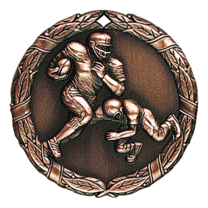 2" Football Medal