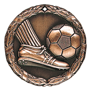 2" Soccer Medal