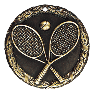 2" Tennis Medal