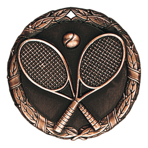 2" Tennis Medal