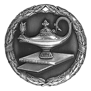 2" Lamp of Knowledge Medal