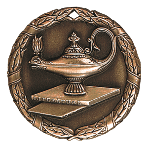 2" Lamp of Knowledge Medal