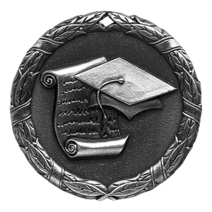 2" Graduation Medal