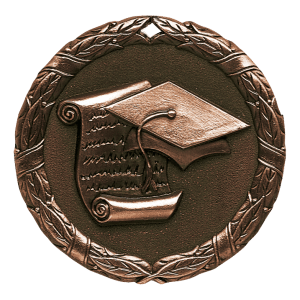 2" Graduation Medal