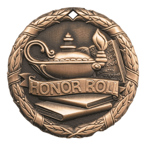 2" Honor Roll Medal