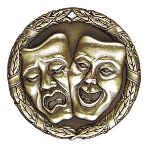 2" Drama Medal