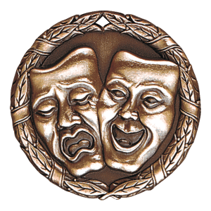2" Drama Medal