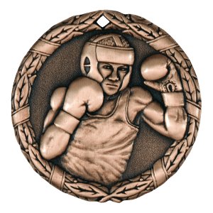 2" Boxing Medal