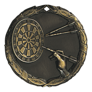 2" Darts Medal