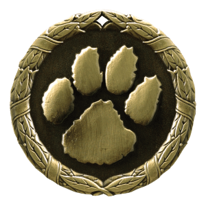 2" Paw Medal