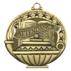 2" Attendance Medal