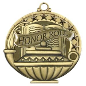 2" Honor Roll Medal