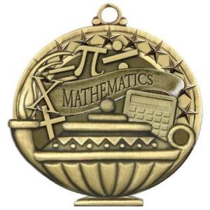 2" Math Medal