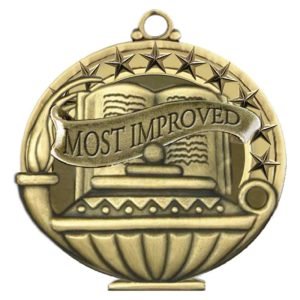 2" Most Improved Medal