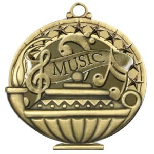 2" Music Medal