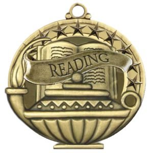 2" Reading Medal