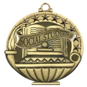 2" Social Studies Medal