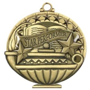 2" Star Performer Medal