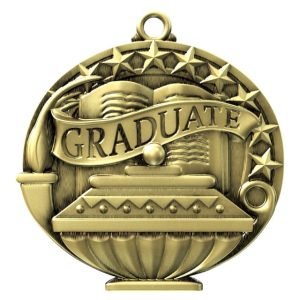 2" Graduate Medal