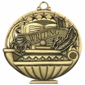 2" Writing Medal