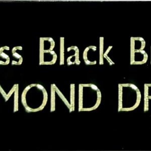 Gloss Black Brass