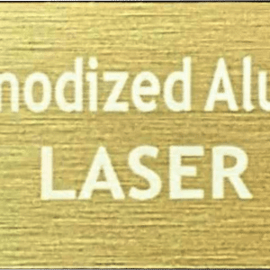 Gold Anodized Aluminum
