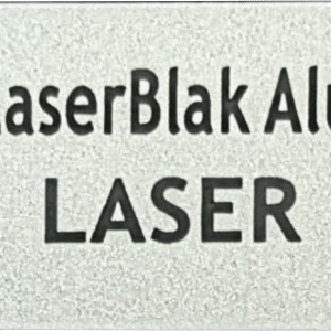 Silver LaserBlak Aluminum
