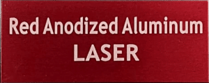 Red Anodized Aluminum
