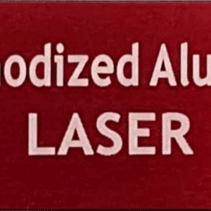 Red Anodized Aluminum