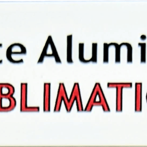 White Sublimation Aluminum