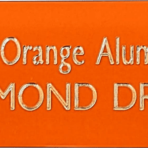 Gloss Orange Aluminum