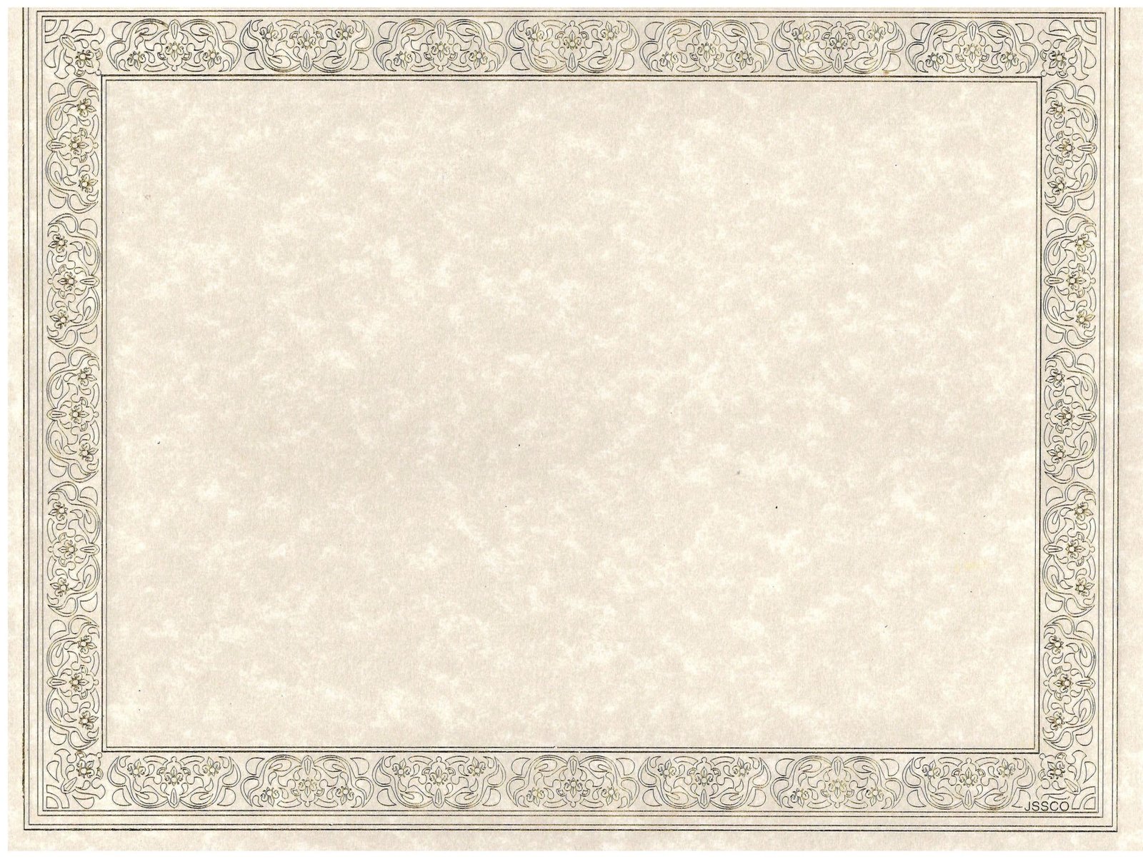 Parchtone Gold Border