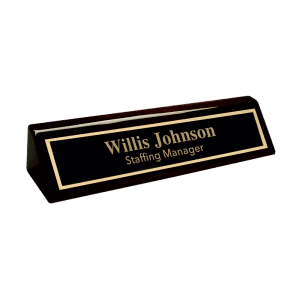 Desk Name Plates