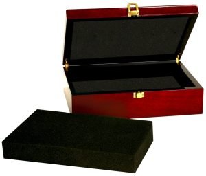 Rosewood Piano Finish Gift Boxes with Foam Inserts