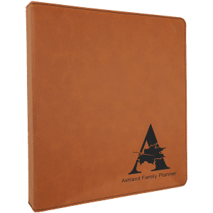 Rawhide Leatherette 3-Ring Binder Small