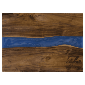 Serving Boards - Acacia with Blue Pearl Resin