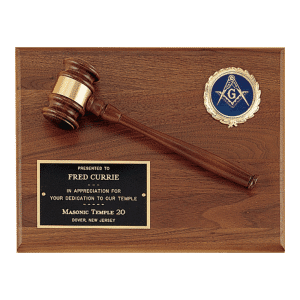 Plaques - Gavel