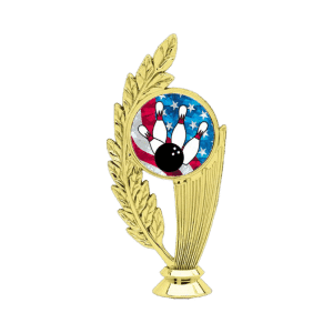 I.1 Trophy Figure - 6.5" Feather Wreath Insert Holder